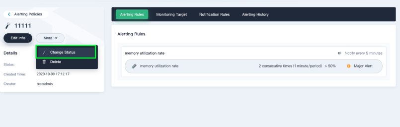 alerting-policy-node-level-detail-page