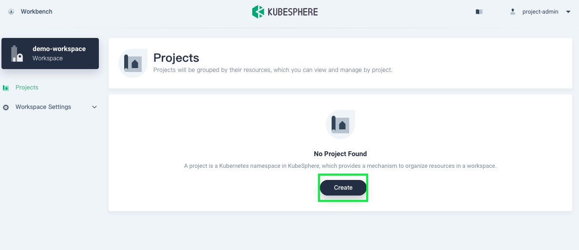 kubesphere-projects